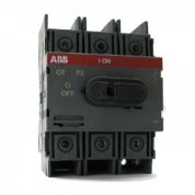 Рубильник OT100F3 3р100А (с ручкой) АВВ