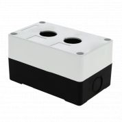 Корпус КП102 для кнопок 2кн белый EKF