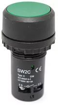 Кнопка SW2C-11 возв.зеленая NO+NC IP54 EKF