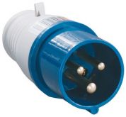 Вилка 023 2Р+РЕ 32А 220В IP44 EKF