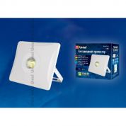 Прожектор UNIEL ULF-F10-30W/DW IP65 180-240В WHITE, белый Uniel